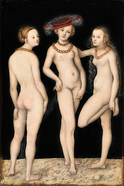 The Three Graces Lucas Cranach